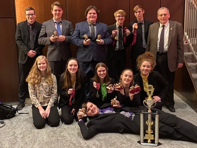 PHS Speech Team Takes First Place