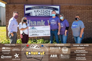 The Walsh Team Donates Funds to Truman Elementary