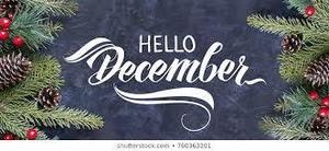 December Information - The Month at a Glance