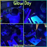 GLOW Day = Highlighting Text Evidence!
