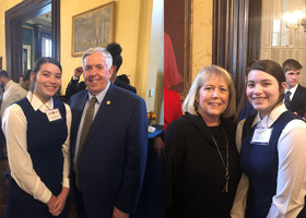 PHS Student Visits the Governor's Mansion
