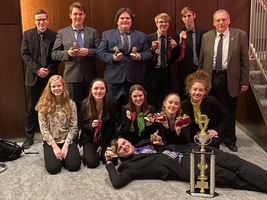 PHS Speech Team Takes First Place