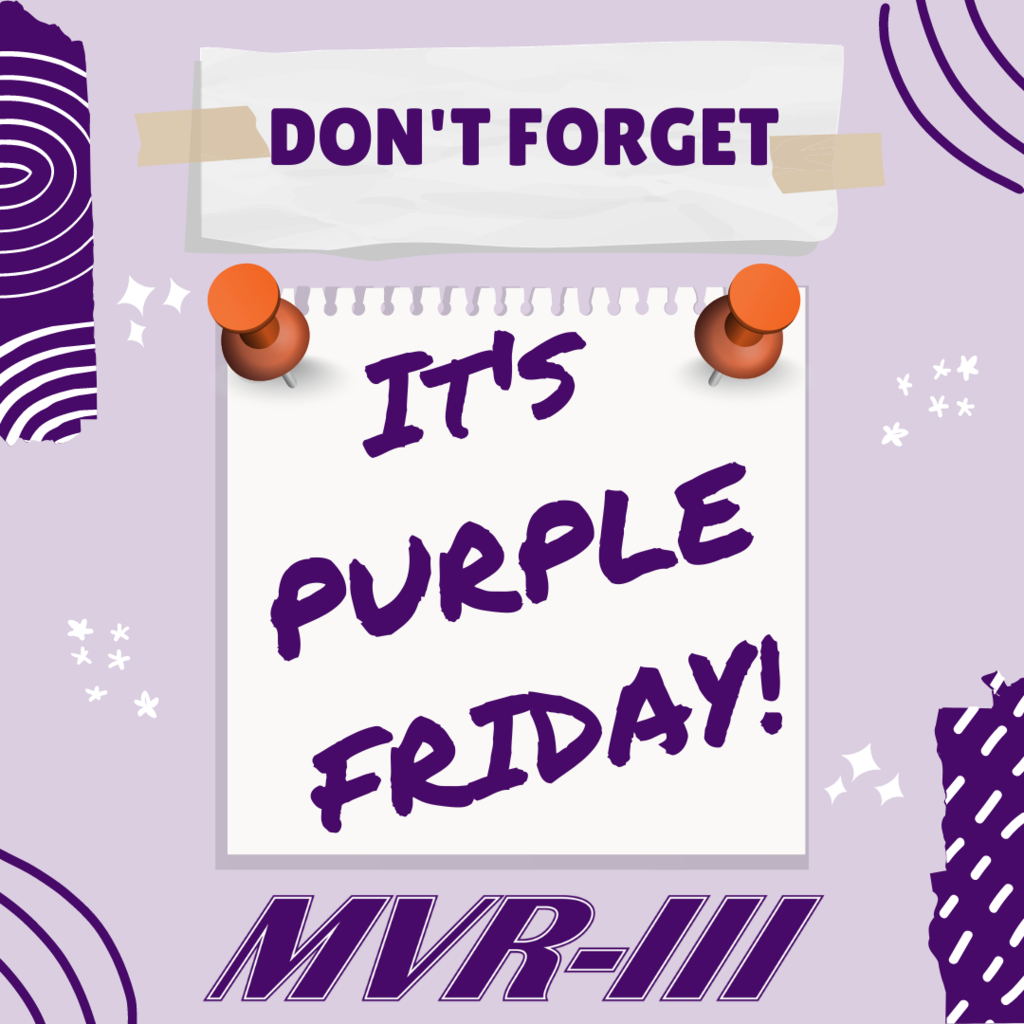 Don't Forget Purple Friday